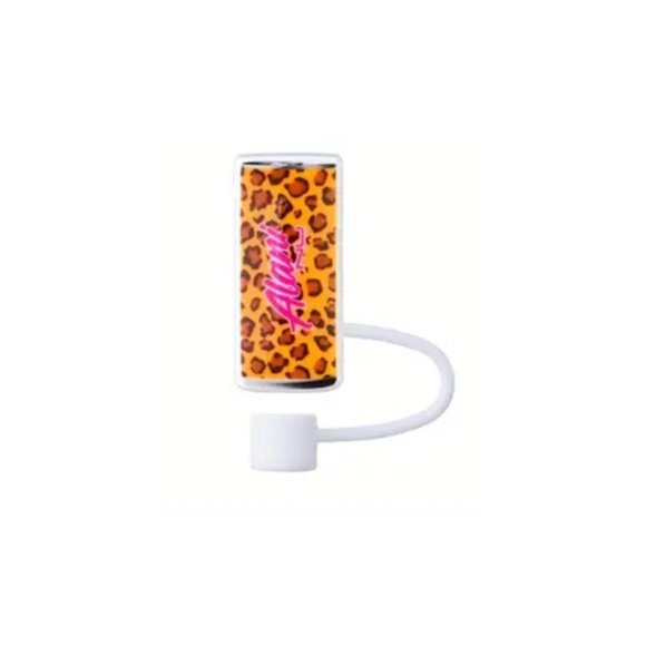 Leopard Alani Straw Topper - Picture 1 of 3